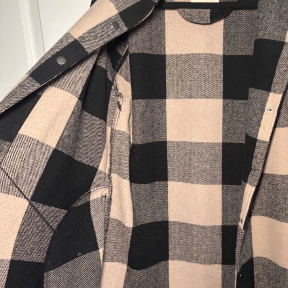 Plaid shacket - Picture 3 of 7
